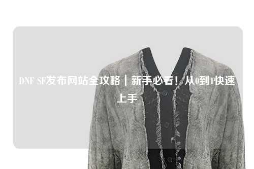 DNF SF發布網站全攻略｜新手必看！從0到1快速上手