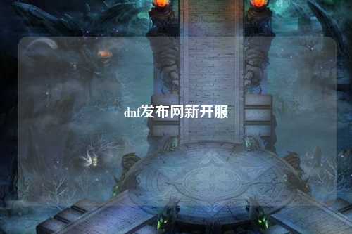 dnf發(fā)布網(wǎng)新開服