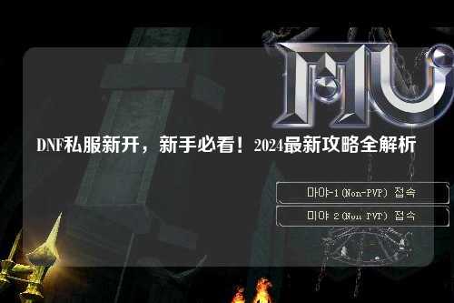 DNF私服新開(kāi)，新手必看！2024最新攻略全解析