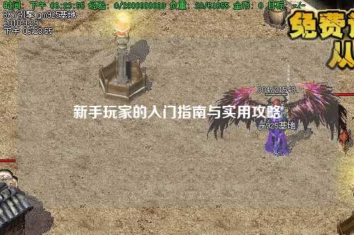 新手玩家的入門指南與實用攻略