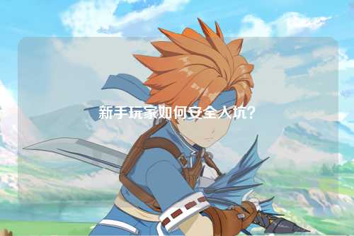 新手玩家如何安全入坑？