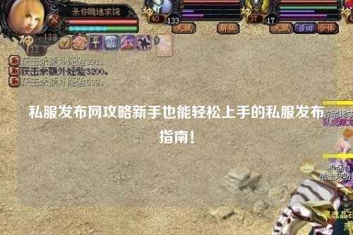 私服發(fā)布網(wǎng)攻略新手也能輕松上手的私服發(fā)布指南！