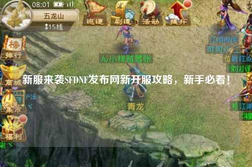 新服來襲SFDNF發布網新開服攻略，新手必看！??